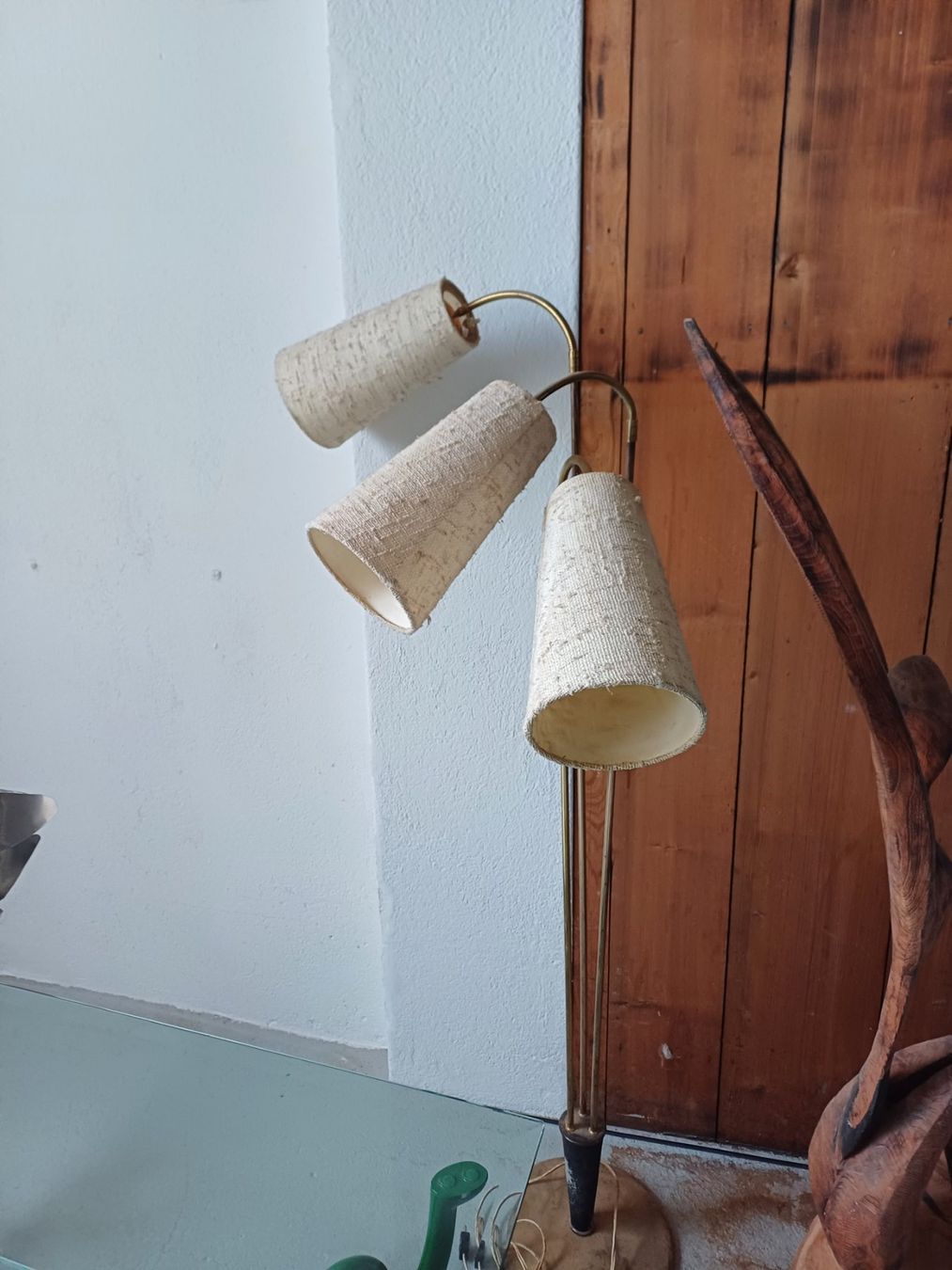 Lampade: 60iger originalTüten Hänge und Stehlampe. – Usato da Bern venduto da helio71 5