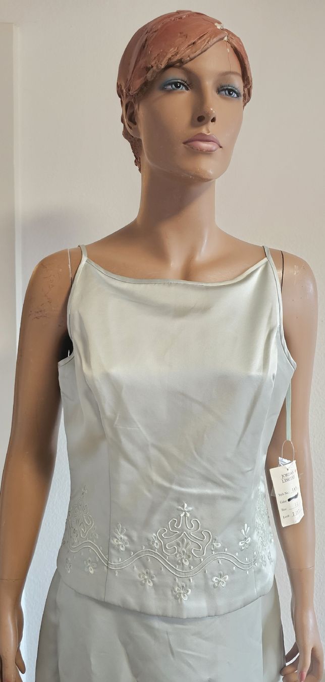 Vestiti: Neues Abendkleid Grösse 13 / 38, mintgrün – Nuovo e nell'imballaggio originale da Basel venduto da Mazzo84 1