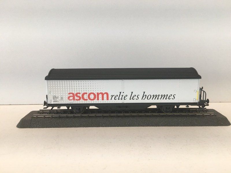 Märklin Modellini di ferrovie: Spur H0 Märklin 4735.901 SBB Schiebewandwagen Ascom – Usato da Büsserach venduto da ModellbahnDepot 1