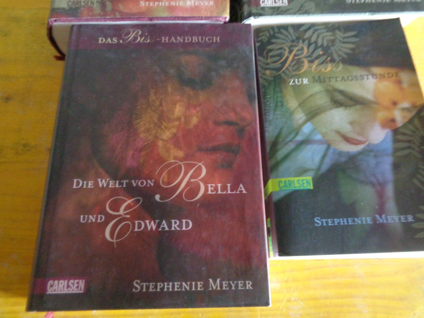 Libri: Stephenie Meyer Biss-Saga: 3 Bände +Handbuch Top! – Usato da Niederhasli venduto da Gamefreek1989 2