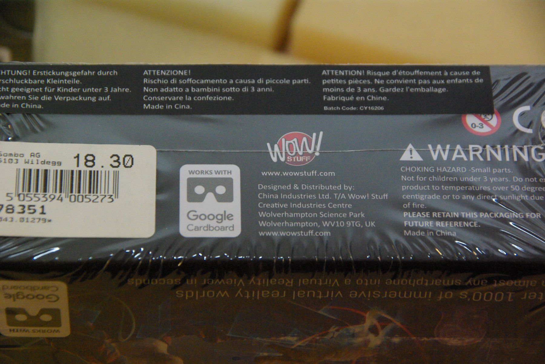 VR Brille: 2x VR Virtual Reality 3D-Brille, schwarz – Neu und originalverpackt aus Herisau von Cevianer1844 3