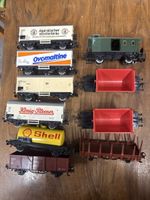 10 Modelleisenbahn Güterwagen, Märklin