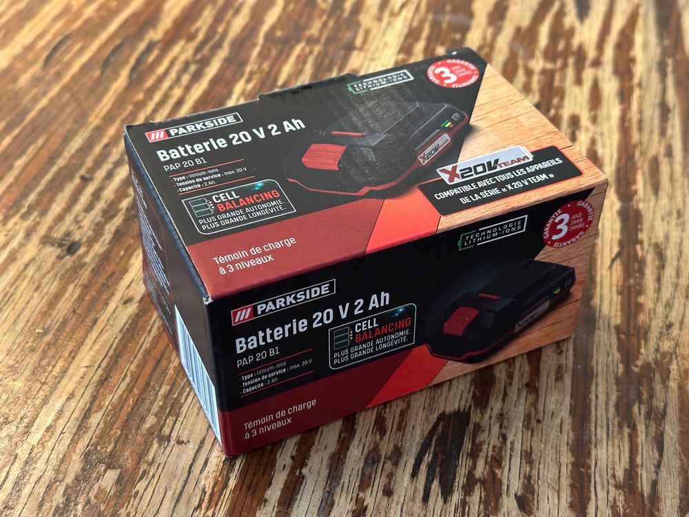 Parkside 20 V Akku PAP 20 B1 und Ladegerät PLG 20 C1 ab 23,99