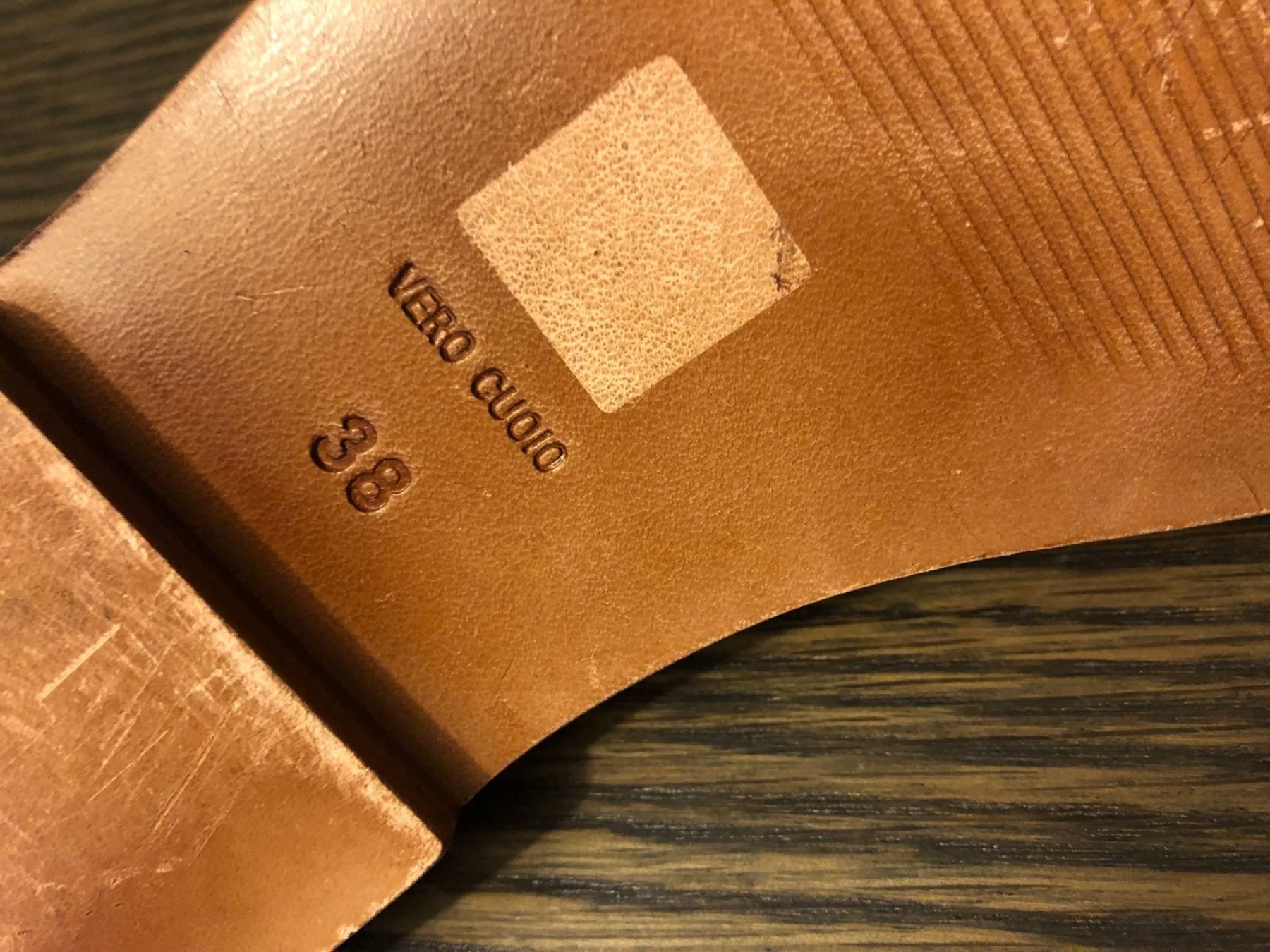 Marc Cain Scarpe da donna: Marc cain Leichte  Sandale aus Leder.38 – Nuovo e nell'imballaggio originale da Volketswil venduto da praxis12 1