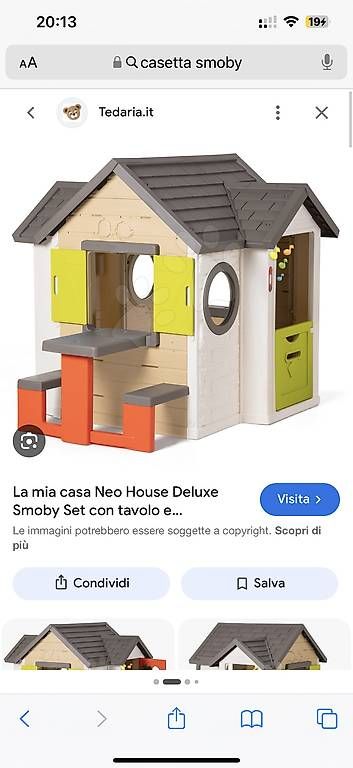 Smoby Giochi: Casetta smoby – Usato da Ascona venduto da fed_9zgn 1