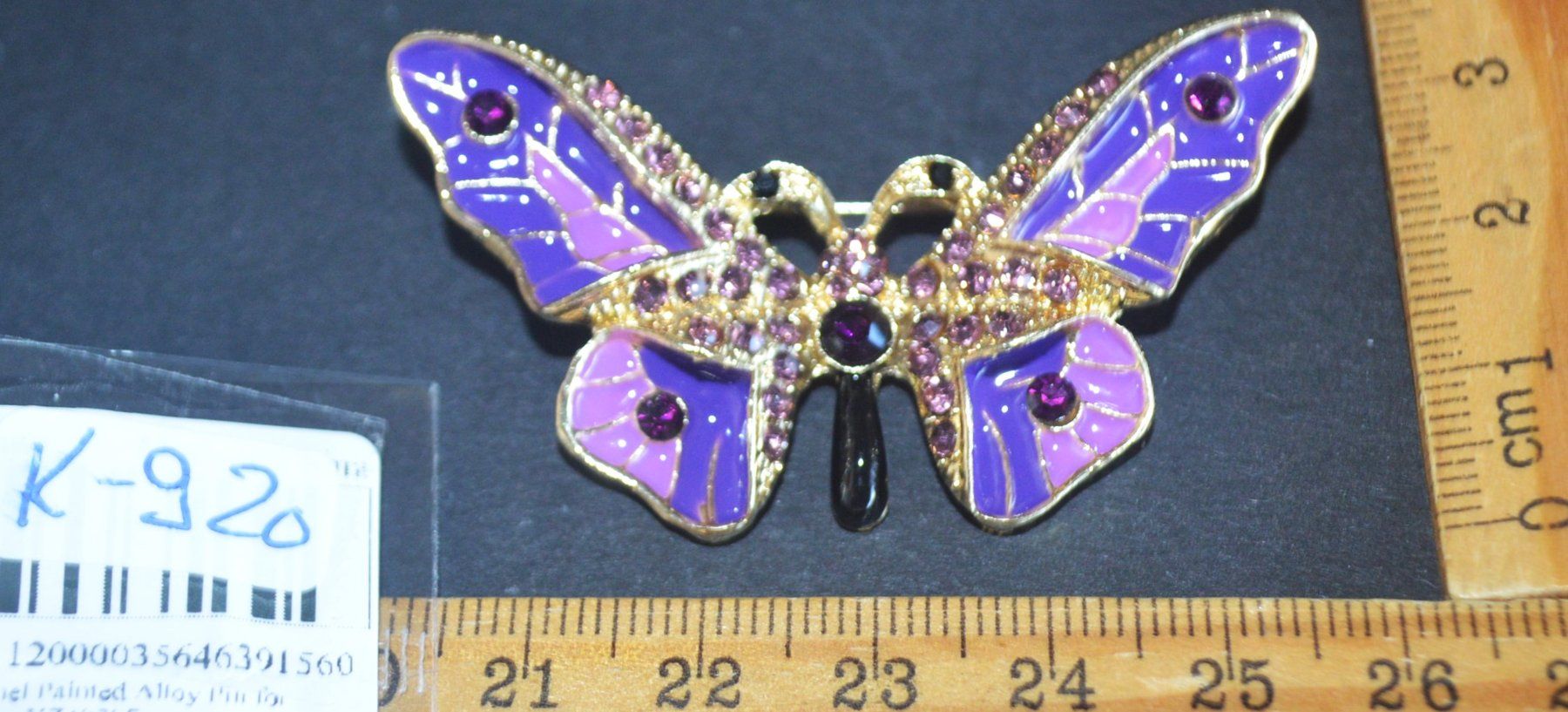 Spille & Fermagli: Brosche K-920 – Schmetterling – Nuovo e nell'imballaggio originale da Goldiwil (Thun) venduto da han_v5b7 4