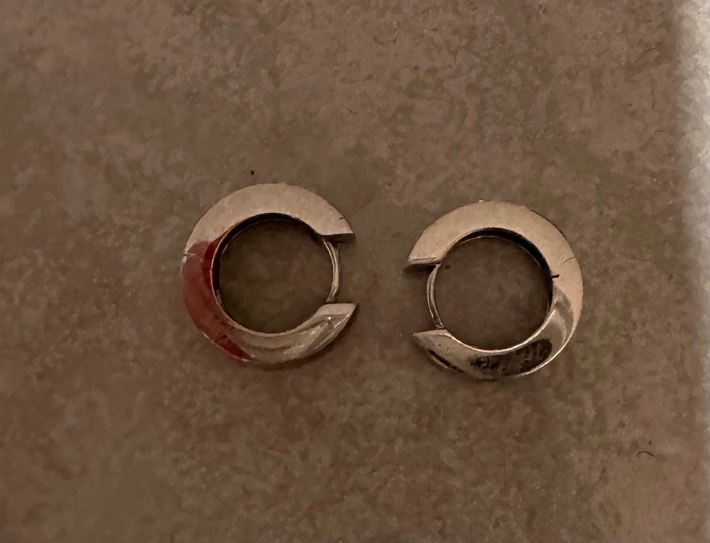 Orecchini pendenti & Orecchini a lobo: Creolen Weissgold – Usato da Luzern venduto da Topseller1000 1