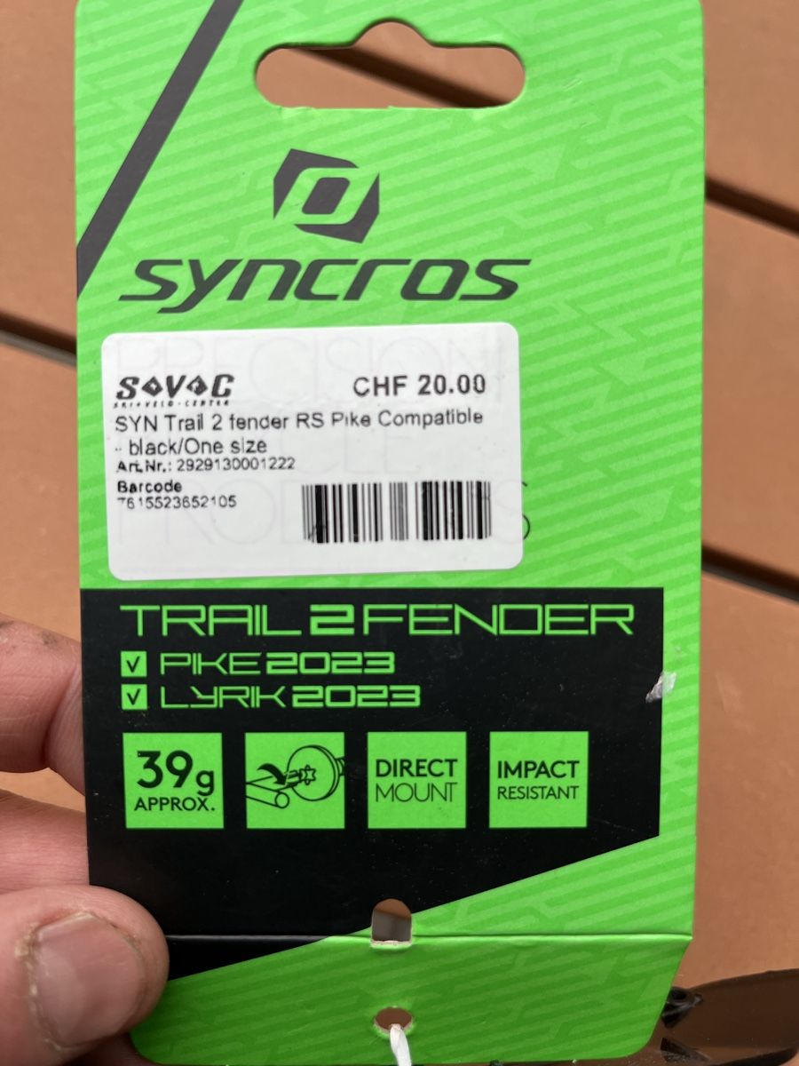 Ersatzteile: Mountainbike Schutzblech vorne neu – Neu und originalverpackt aus Kehrsatz von Fuedu0 3