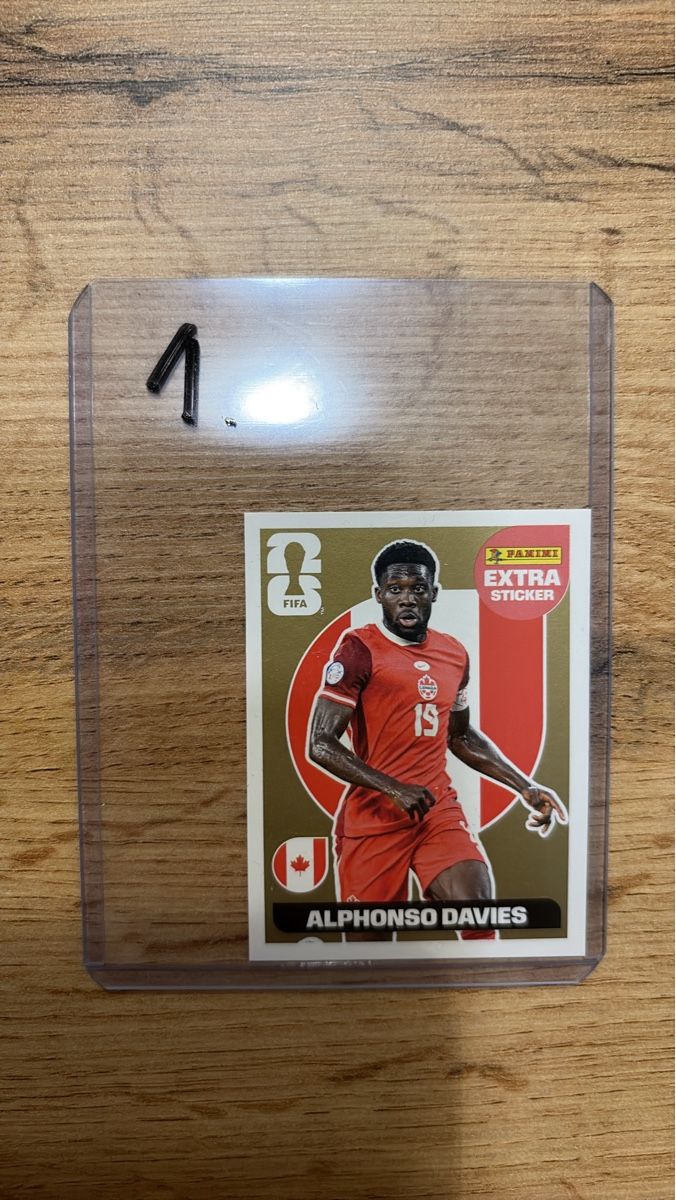 Panini Sammelbilder & Trading cards: Panini Sticker Alphonso Davies Gold – Neu (gemäss Beschreibung) aus Kriens von Bertan117