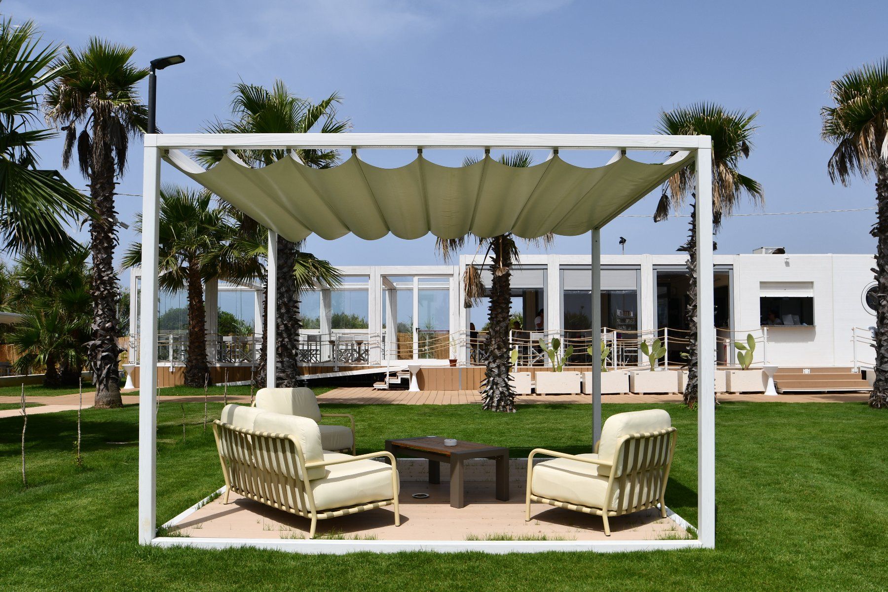 Rifugi: Faltpergola Typ Talas 3x4m – Usato da Däniken SO venduto da TEXBAU_AG 1