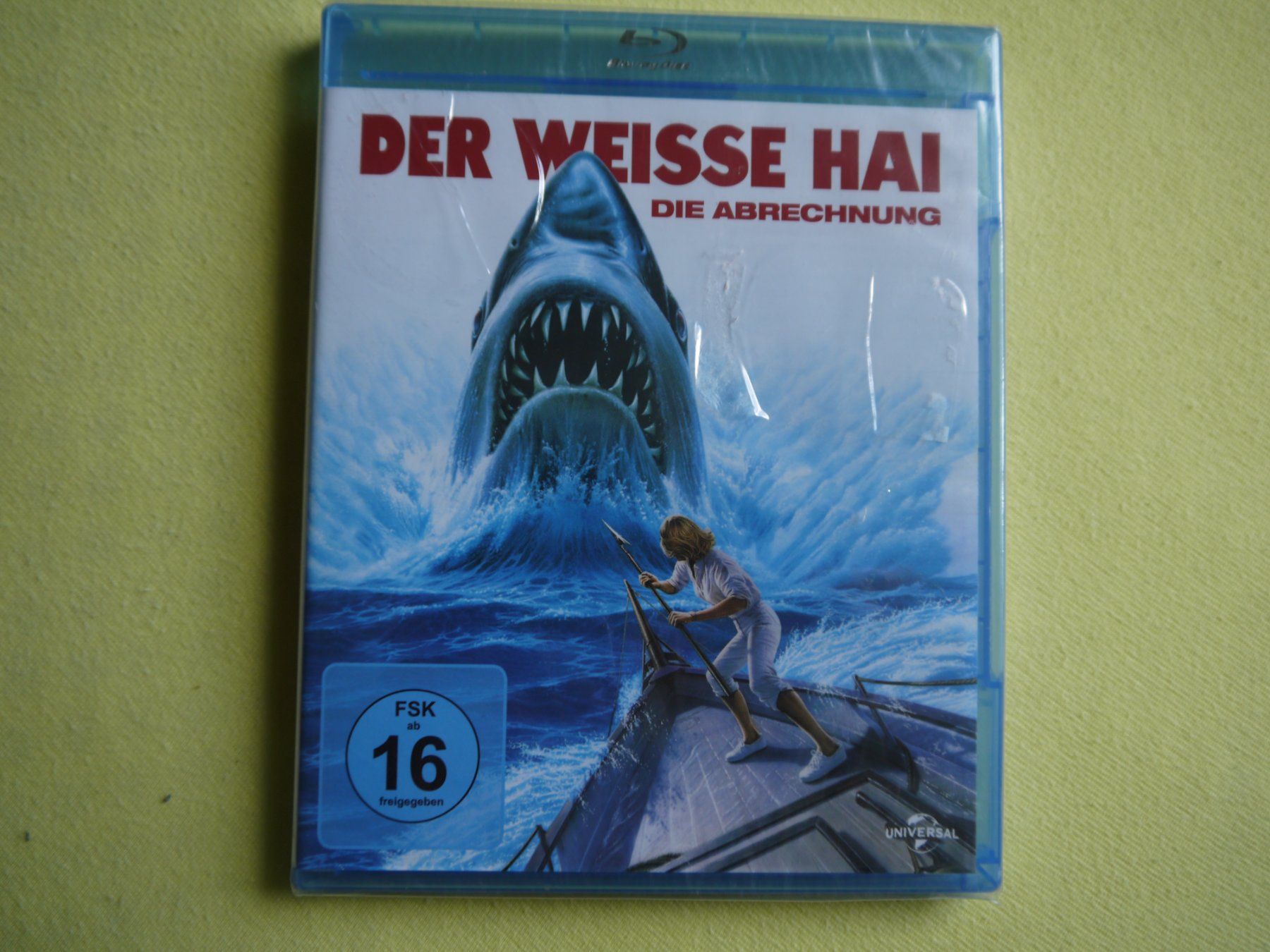 DER WEISSE HAI 4 -Die Abrechnung -Michael Caine -ungeöffnet (Neu und ...