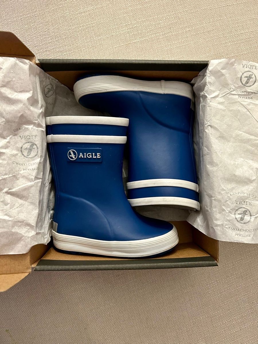 Scarpe per ragazzi: AIGLE GUMMISTIEFEL, GRÖSSE 20 – Usato da Köniz venduto da A.S_08911181