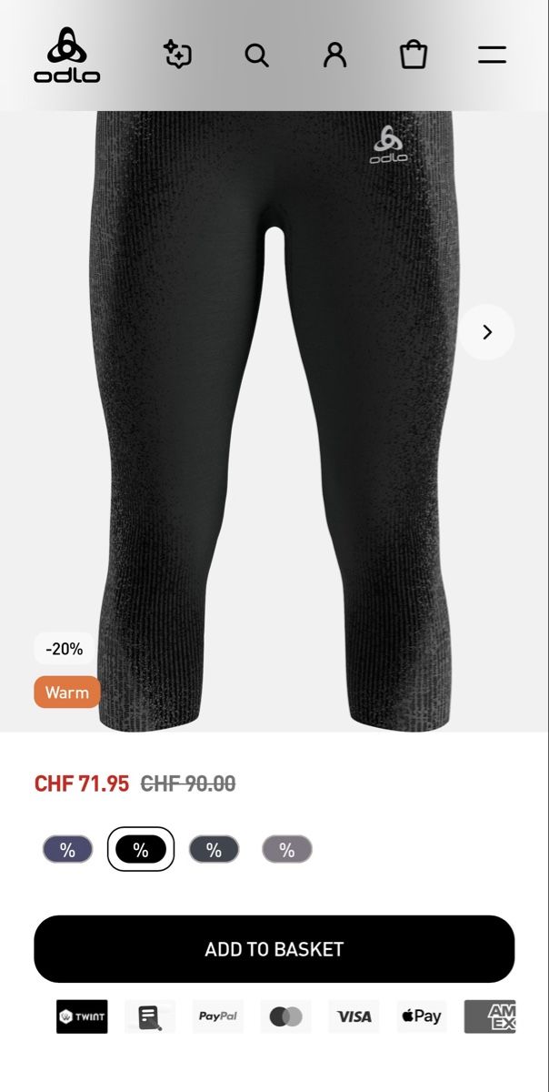Odlo Sonstige Unterwäsche: Odlo Blackcomb base layer set - top & bottom. Size M. New. – Neu (gemäss Beschreibung) aus Zürich von The_Renew_Project 9