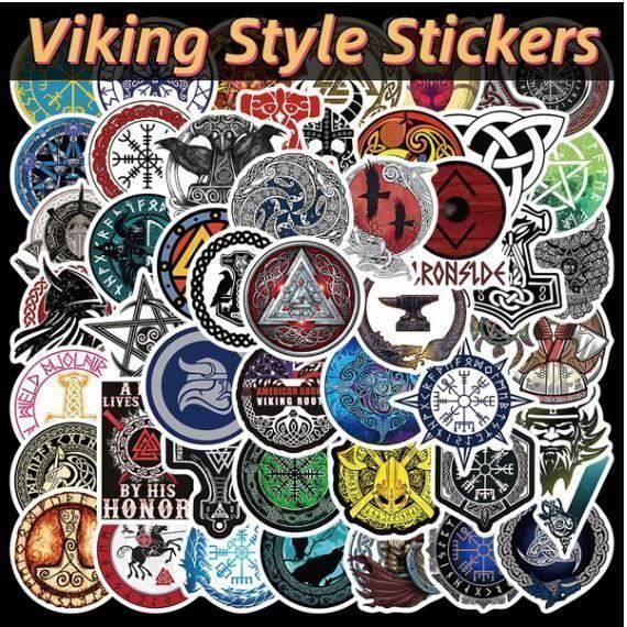 Sticker: Viking Wikinger Aufkleber Sticker 25 Stk – Nuovo e nell'imballaggio originale da Dintikon venduto da Vexi