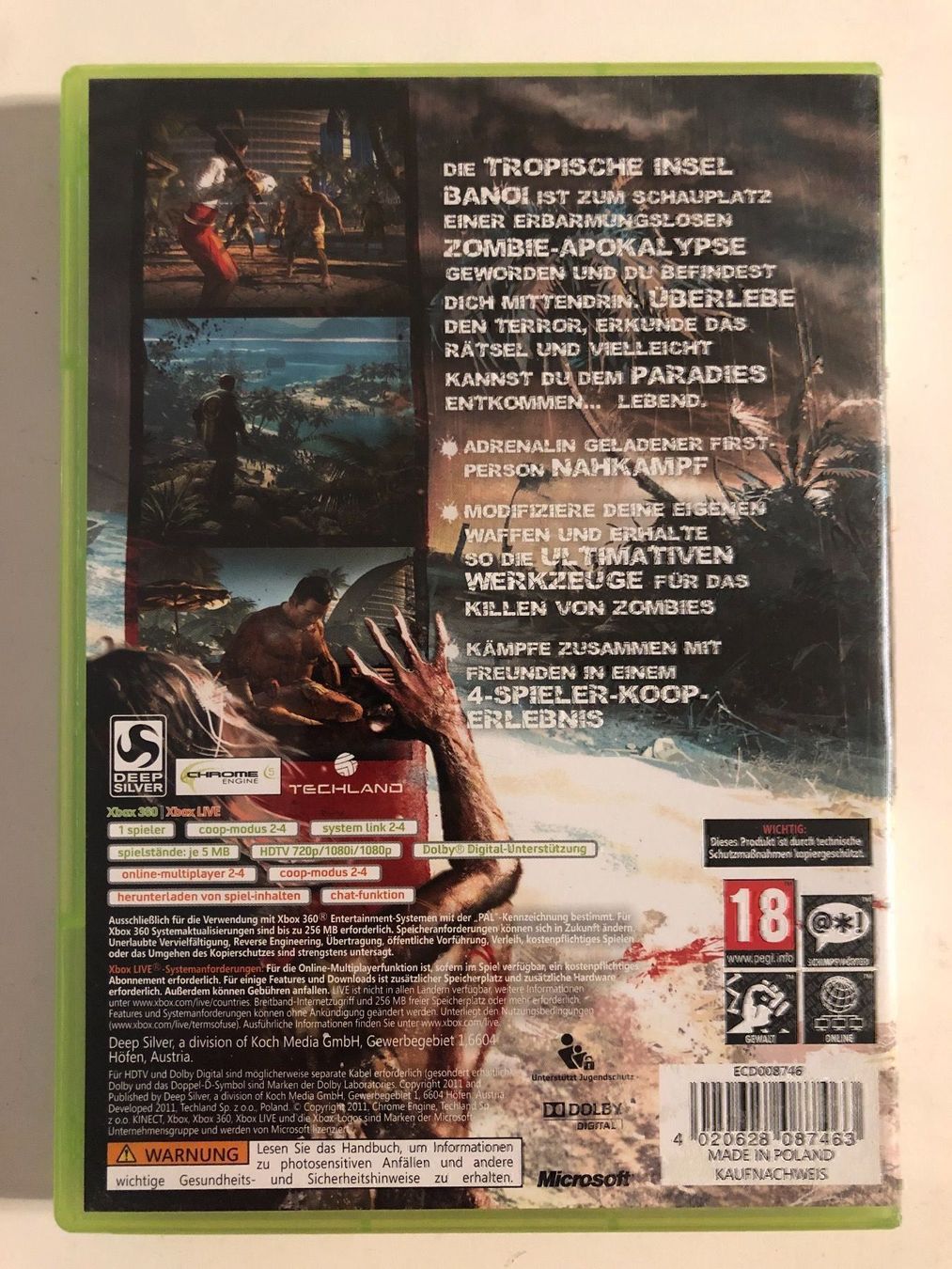 Microsoft Giochi: Dead Island für Xbox 360 – Usato da Kestenholz venduto da Mad18 1