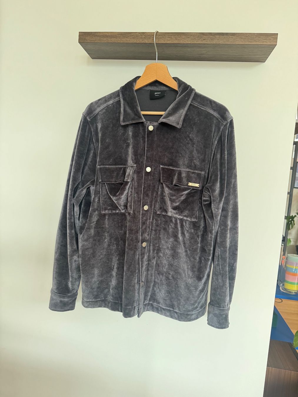 Hemden: Peso Velvet Overshirt – Gebraucht aus Rombach von noahBy0