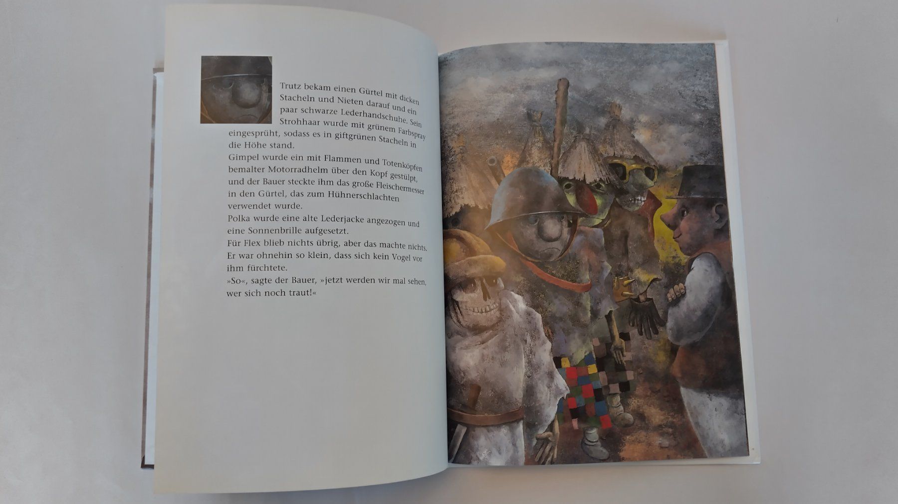 Livres: Die sieben Vogelscheuchen / Bilderbuch 1998 ab Fr. 10.- – D'occasion à Bellach par JingleJerry 5