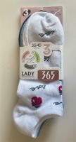 3 X SOCKEN / SNEAKER-, DAMENSOCKEN - GRÖSSE 35/40 - NEU