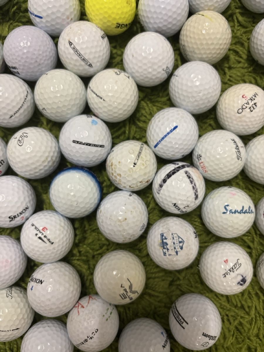 Palloni: 100 Gebrauchte Golfbälle Div. – Usato da Hüttikon venduto da sgt79 1