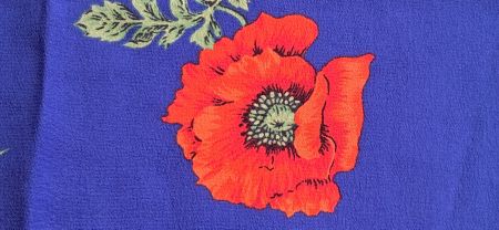 Tolles Seidenfoulard Christian Fischbacher