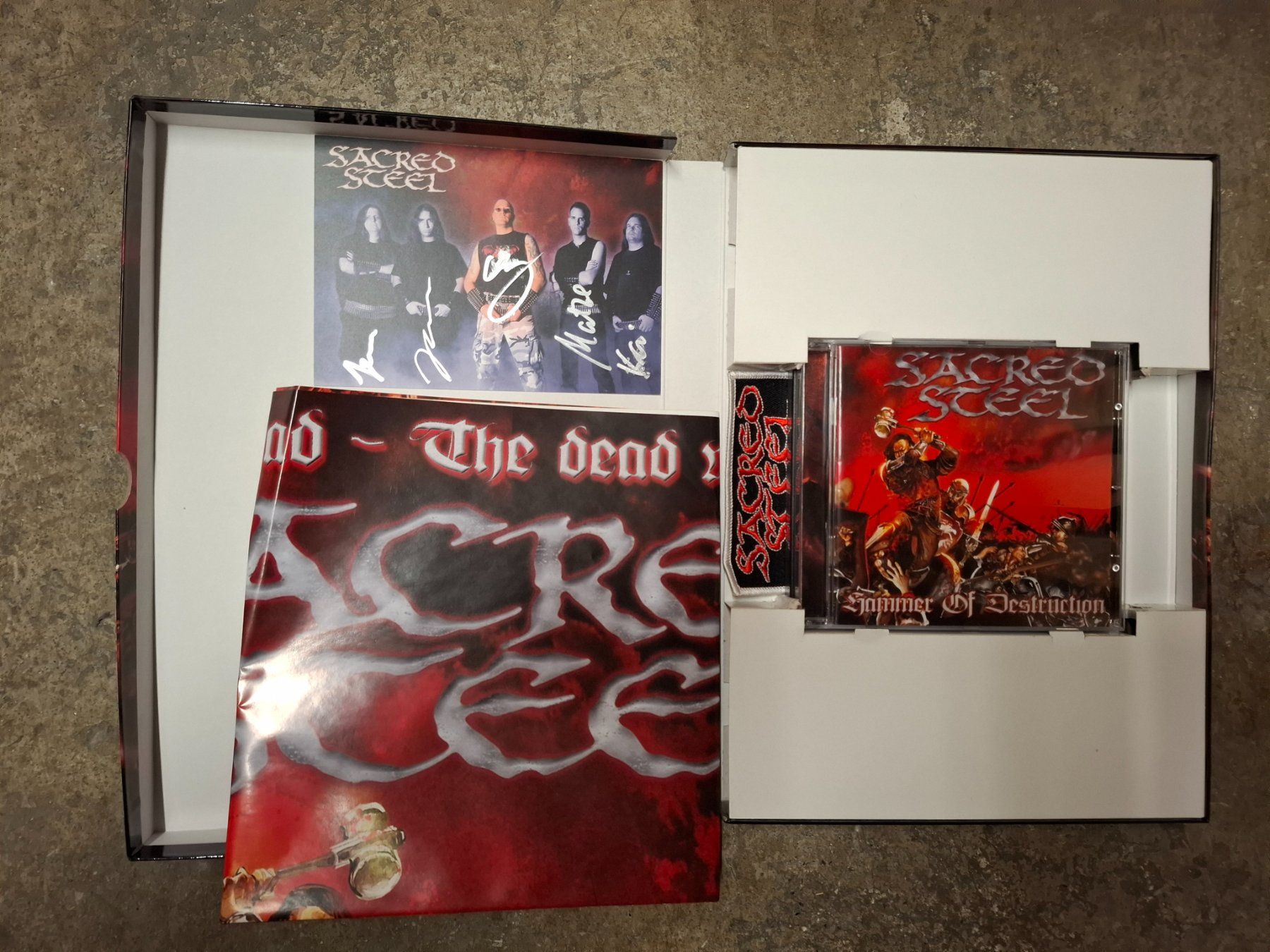 Tutti i DVDs: Sacred Steel - Summer Destruction - Set – Usato da Onex venduto da kal_b2w8 1