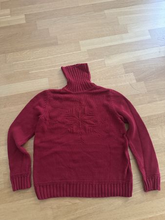 Schöner Polo Ralph Lauren Rollkragen Pullover Gr. S Snowflak