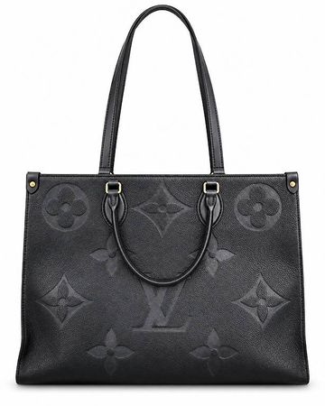  Louis Vuitton OnTheGo GM  Monogram Empreinte Nero