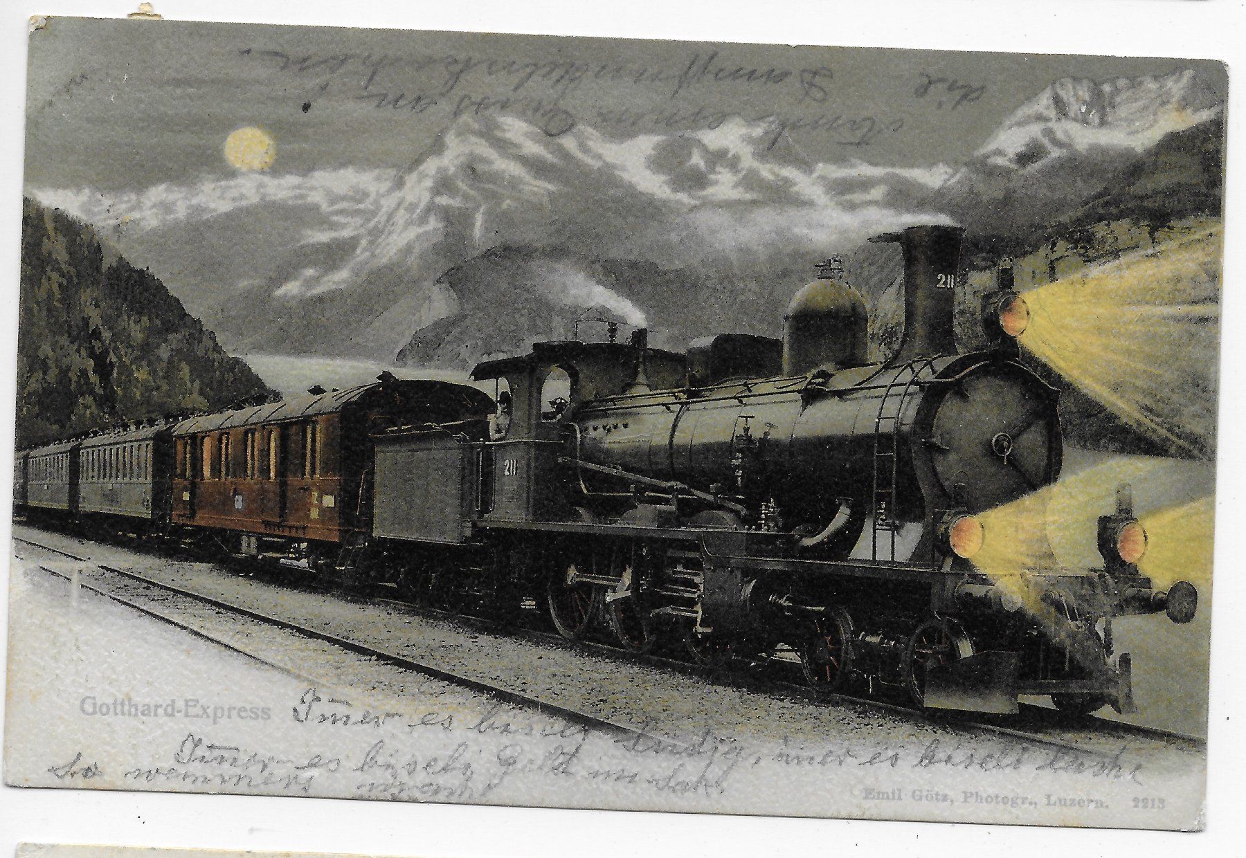 Ansichtskarten: Gotthard-Express – Gebraucht aus Hefenhofen von Richsalz