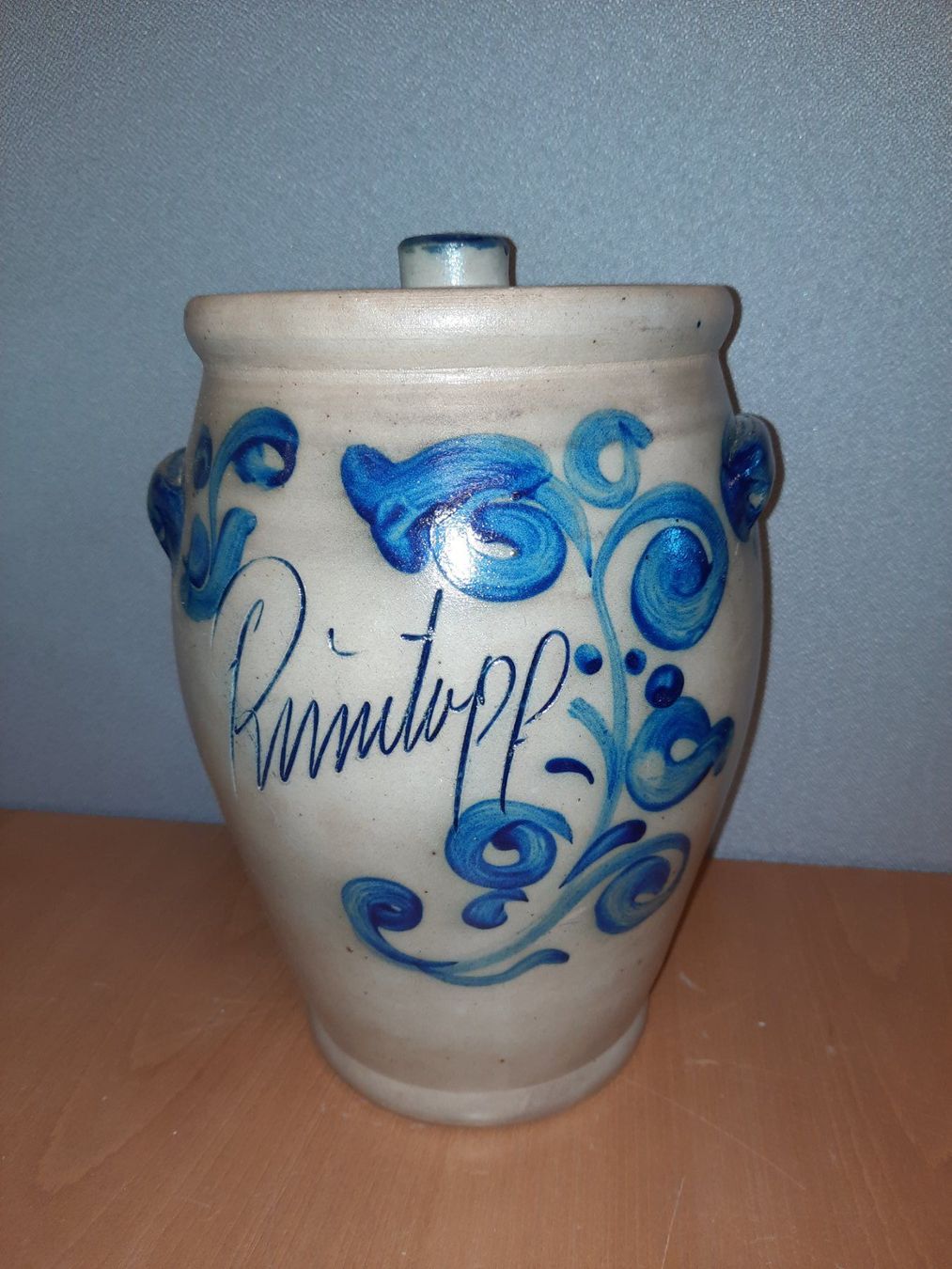 Pentole: Rumtopf mit Deckel (Vintage-Deko) – Usato da Münchenstein venduto da tsp01