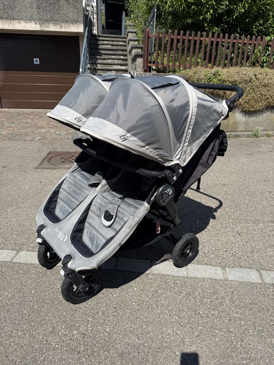 Baby Jogger Poussette: Zwillingskinderwagen Baby Jogger City Mini GT Double – D'occasion à Wiesendangen par Malagon 2
