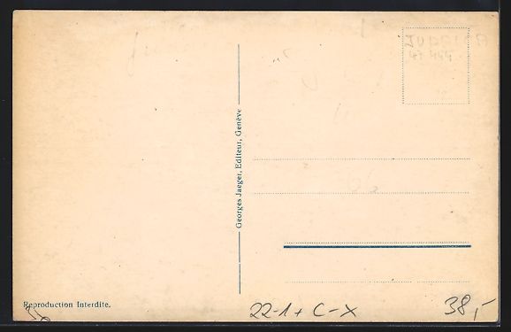 Cartes postales: Lausanne, Avenue Florimont, La Synagogue – D'occasion à Berlin par bartko-reher 1