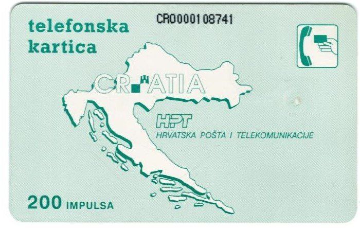 Schede telefoniche: Telefonkarte Kroatien Amper – Usato da Zürich venduto da Tolima194 1