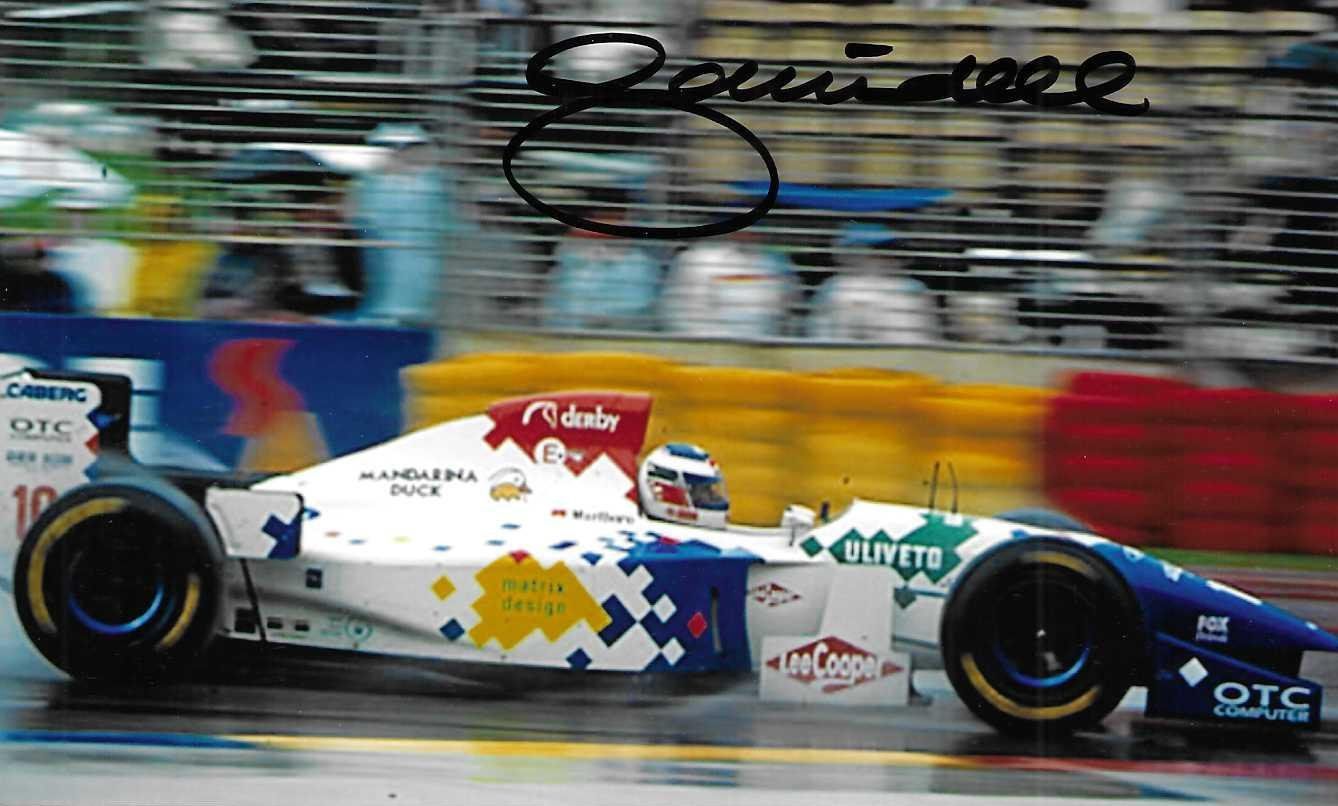 Autogramme: Morbidelli, Arrows 1994, original signiert! – Gebraucht aus Grünenmatt von F1Racing-Switzerland