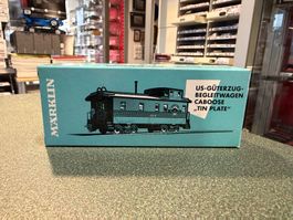 Märklin 45713 US-Güterzug-Begleitwagen Caboose "Tin Plate"