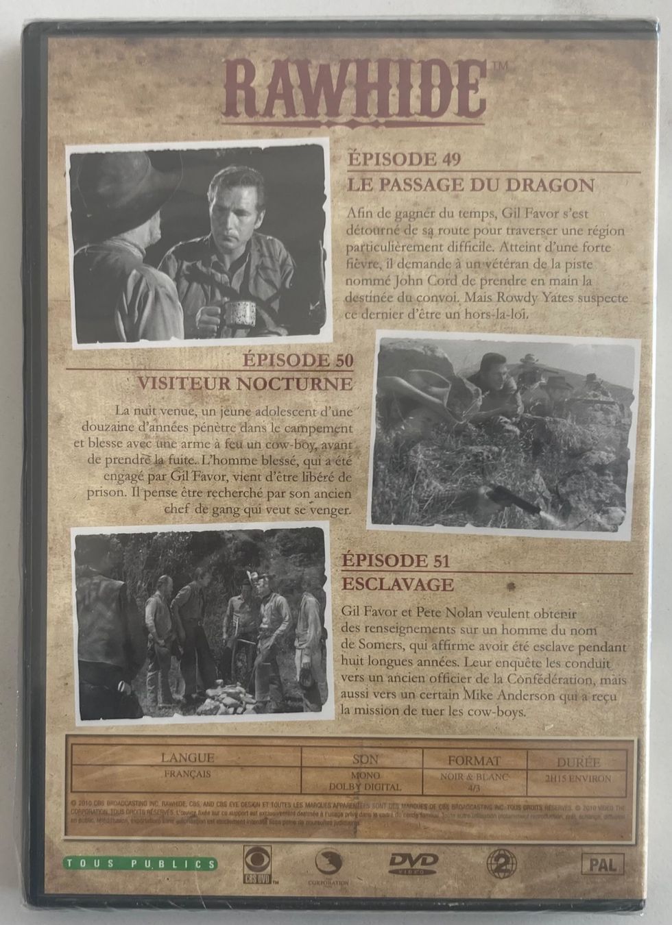 Tutti i DVDs: CLINT EASTWOOD - RAWHIDE N°17 – Usato da Poliez-Pittet venduto da Newtown-Records 4