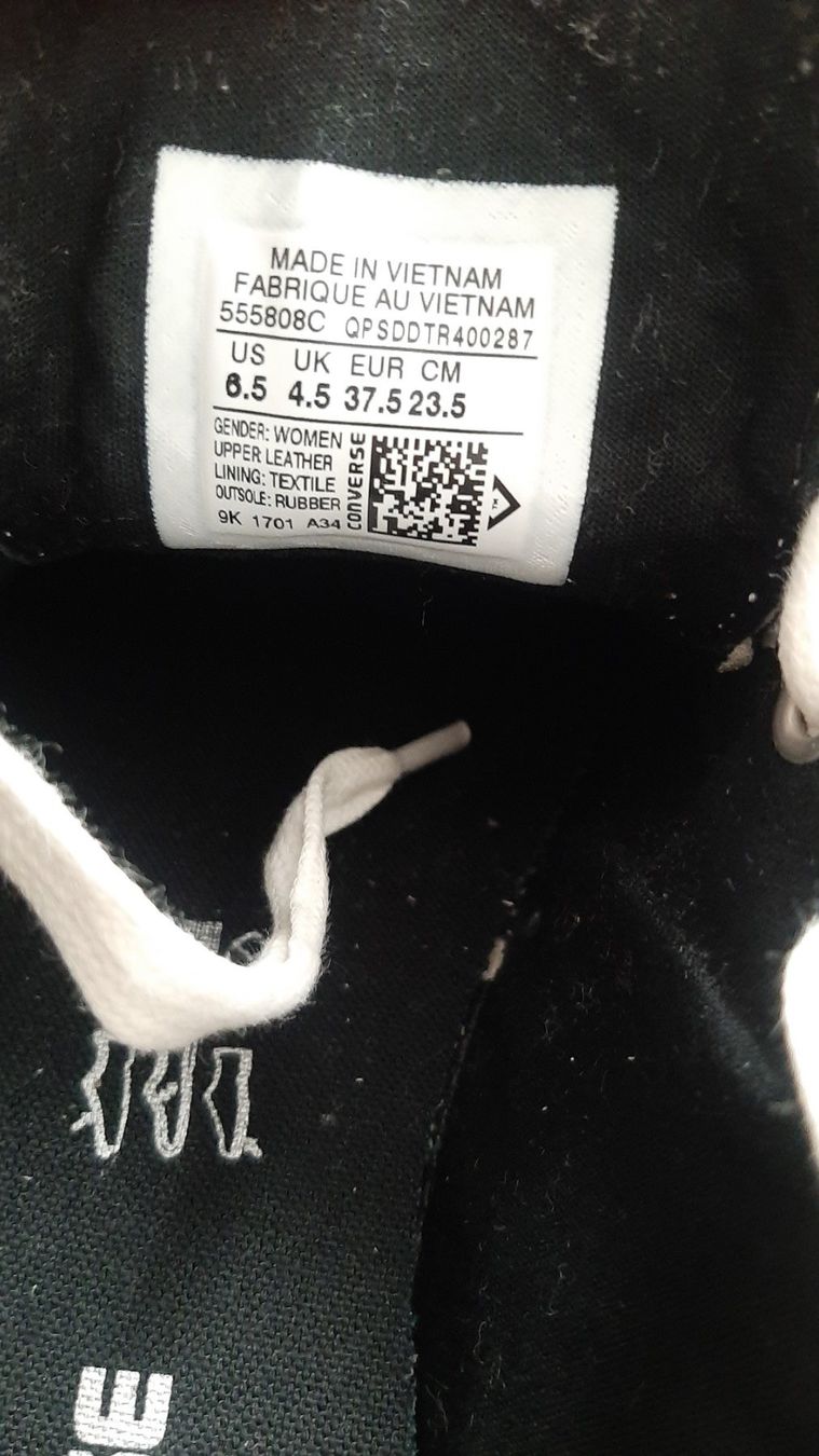 Converse Chaussures femmes: Neue Converse 37,5 aus Leder – Neuf (Voir description) à Brugg AG par ahauserd 2
