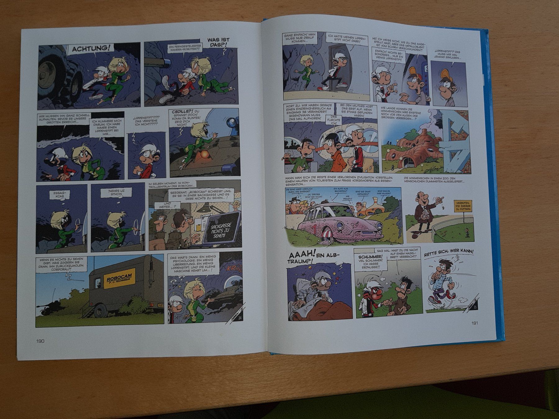 Fumetti: Die Mini-Menschen, Gesamtausgabe 3, Ehapa Comic Edition – Usato da Rotkreuz venduto da nigal 2