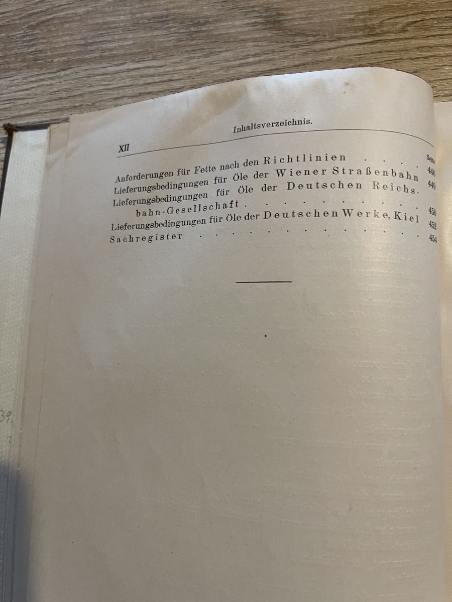 Libri: Technologie der technischen Oele und Fette – Usato da Fahrni b. Thun venduto da ams_56jv 7