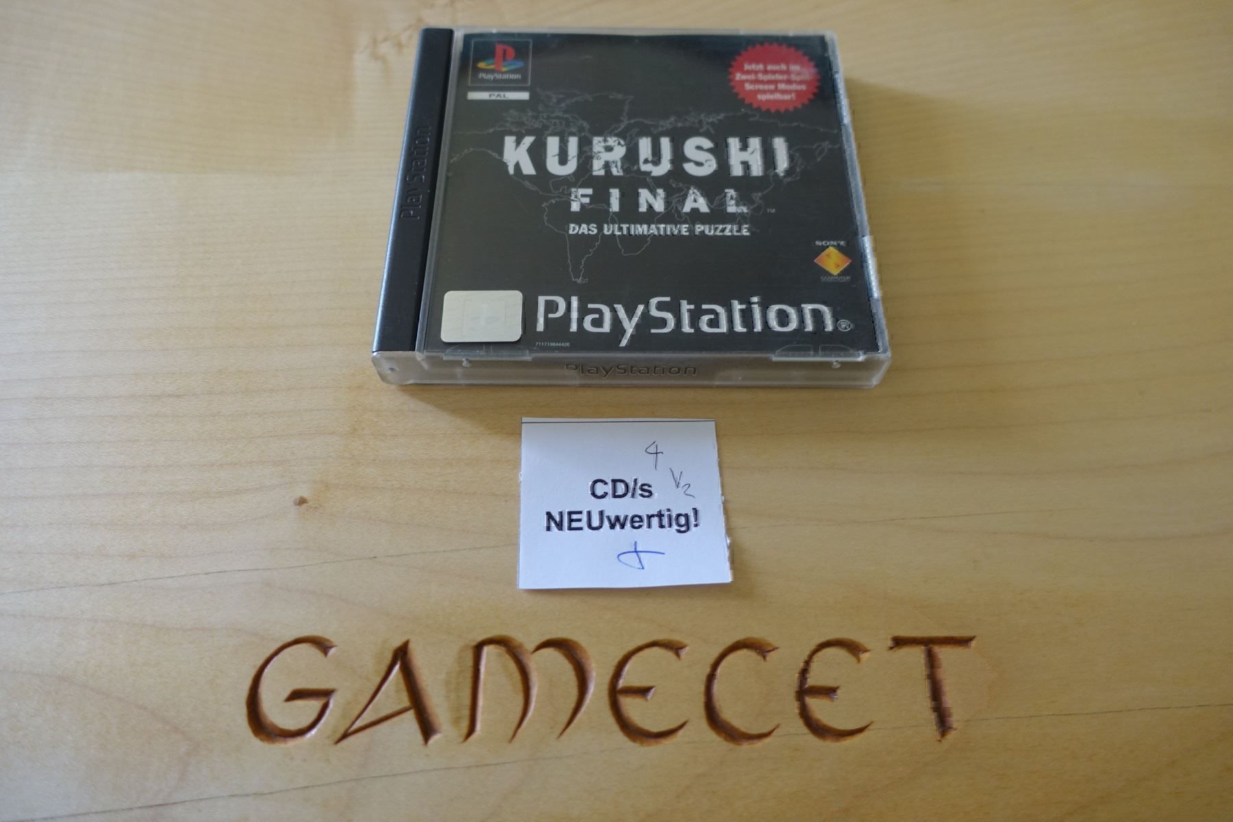 Sony Giochi: Kurushi Final – Usato da Steinach venduto da Gamecet
