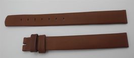 12 mm Leder Uhrenarmband braun, Nr. 16a