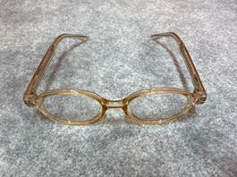 Elegante vintage Brille, goldfarben - top Zustand!