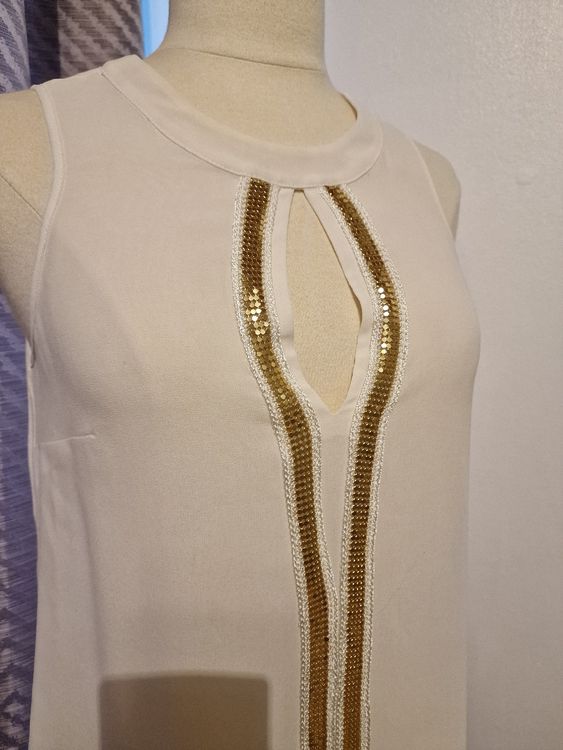 Triangle fleuri haut de maillot L'ARMOIRE DE SOSO IMP FD BLANC