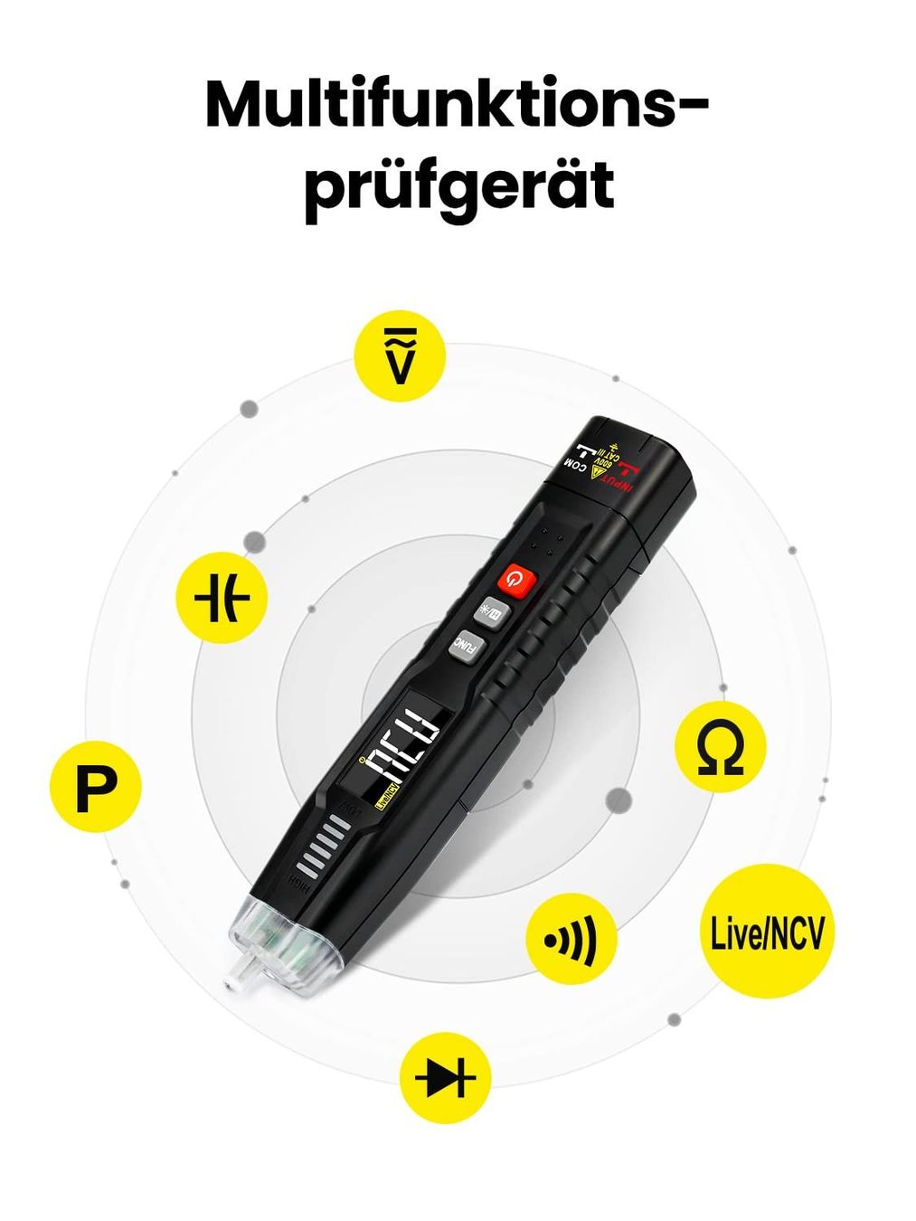 Misurare: Pro Smart Multifunktions-Spannungsprüfer – Nuovo e nell'imballaggio originale da Châtelaine venduto da topshop.switzerland 1