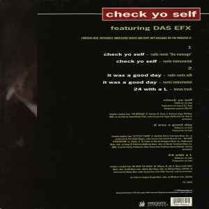 Dischi in vinile: Ice Cube Featuring Das EFX ‎– Check Yo Self 12" – Usato da Genève venduto da jim.k 1