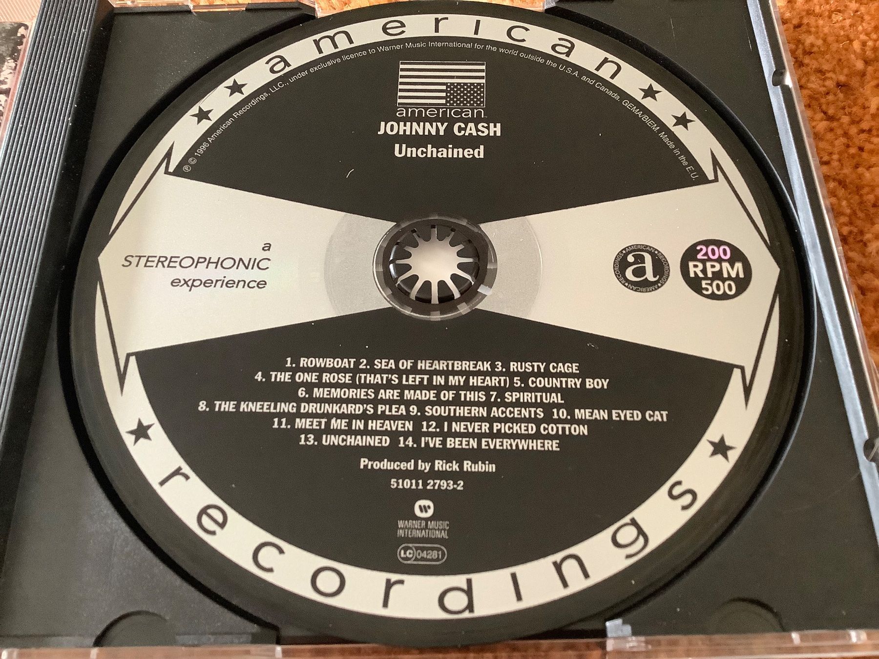 CD: Johnny Cash * Unchained – Usato da herzogenbuchsee venduto da HIFIANER 2