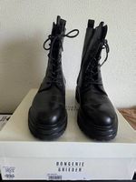 bottine en cuir
