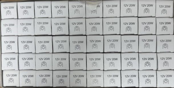 Lampade: 100 Stk. Halogen Stiftsockellampe 12V 20W G4 – Nuovo e nell'imballaggio originale da Allschwil venduto da ILLUGO 2