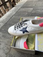 Sneakers Golden Goose May bianche taglia 39 nuovo