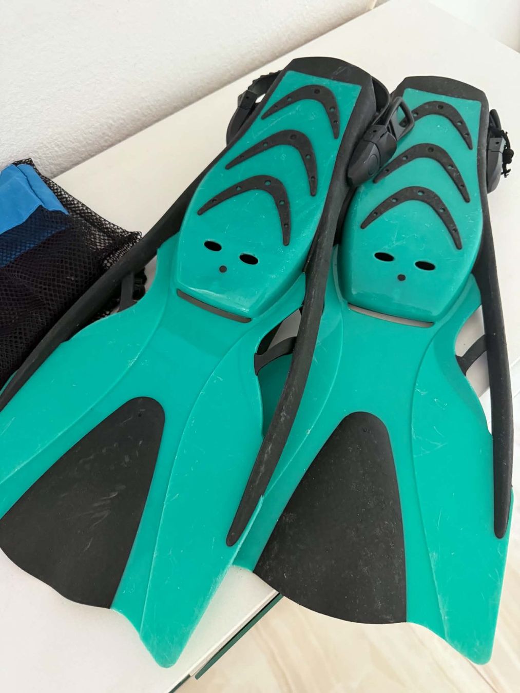 Flossen, Masken & Schnorchel: Schwimmflossen Schildkroet mit Tasche – Gebraucht aus Bern von Miraitrading 2