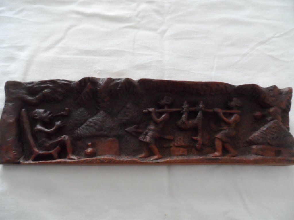 Xilografie: Seltene Holzschnitzerei Relief – Usato da Zürich venduto da Putsch92 1